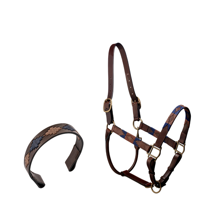 Choice of Any Leather Headcollar and Browband - Gift Package - pampeano UK