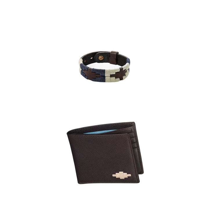 Choice of Any Leather Bracelet and Wallet - Gift Package - pampeano UK