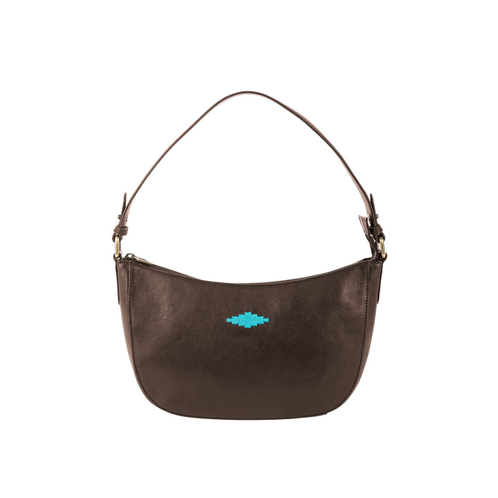 'Joven' Small Handbag - Brown Leather - pampeano UK