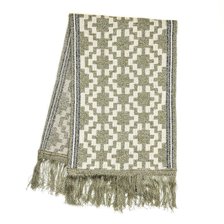 Pampa Cotton Scarf - Olive