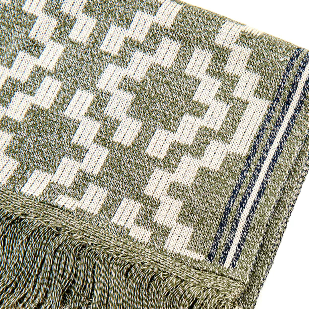 Pampa Cotton Scarf - Olive