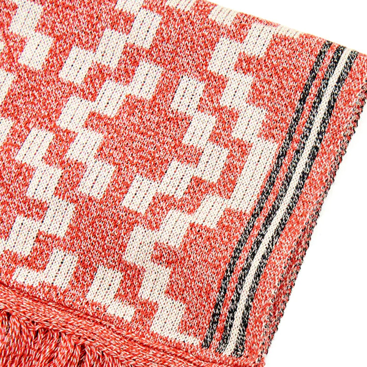 Pampa Cotton Scarf - Red