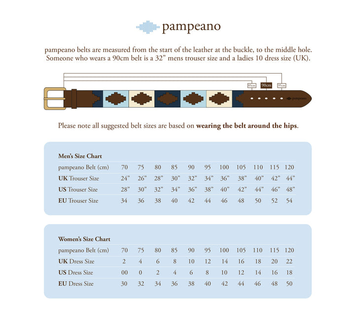 pampeano Polo Belt - 'Orilla'