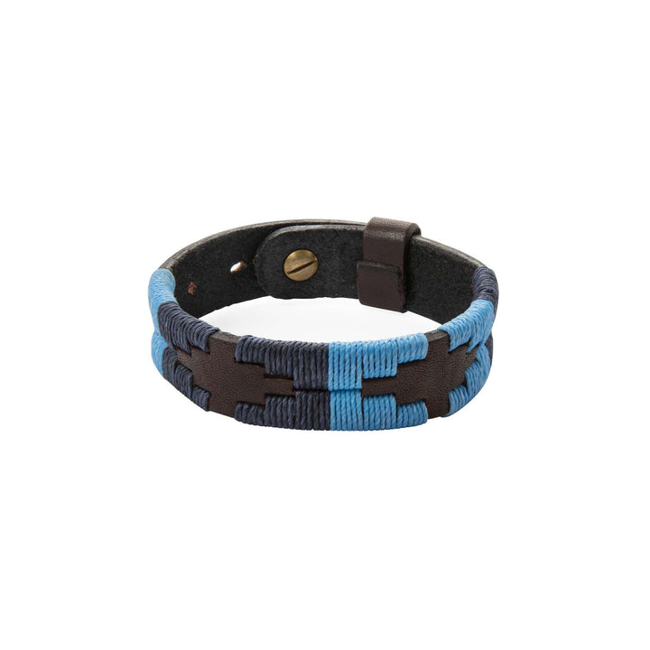 Leather Polo Bracelet - 'Azules' - Pampeano UK
