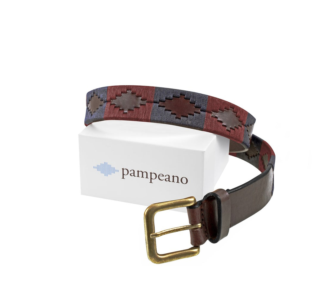 Choice of Any Leather Polo Belt and Bracelet - Gift Package - pampeano UK