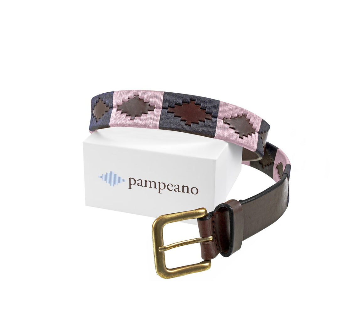 Choice of Any Leather Polo Belt and Leather Travel Bag - Gift Package - pampeano UK