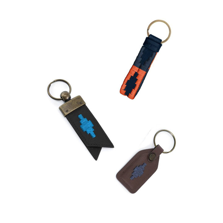 Choice of Any 3 Leather Keyrings - Gift Package - pampeano UK