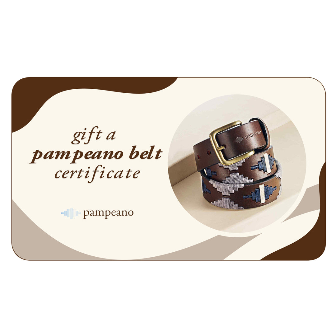 Buy any pampeano Polo Belt - Gift Certificate - pampeano UK